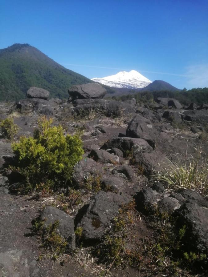 Cabana May Pao, Para 3 En Melipeuco Cerca Del Parque Nacional Conguillio エクステリア 写真
