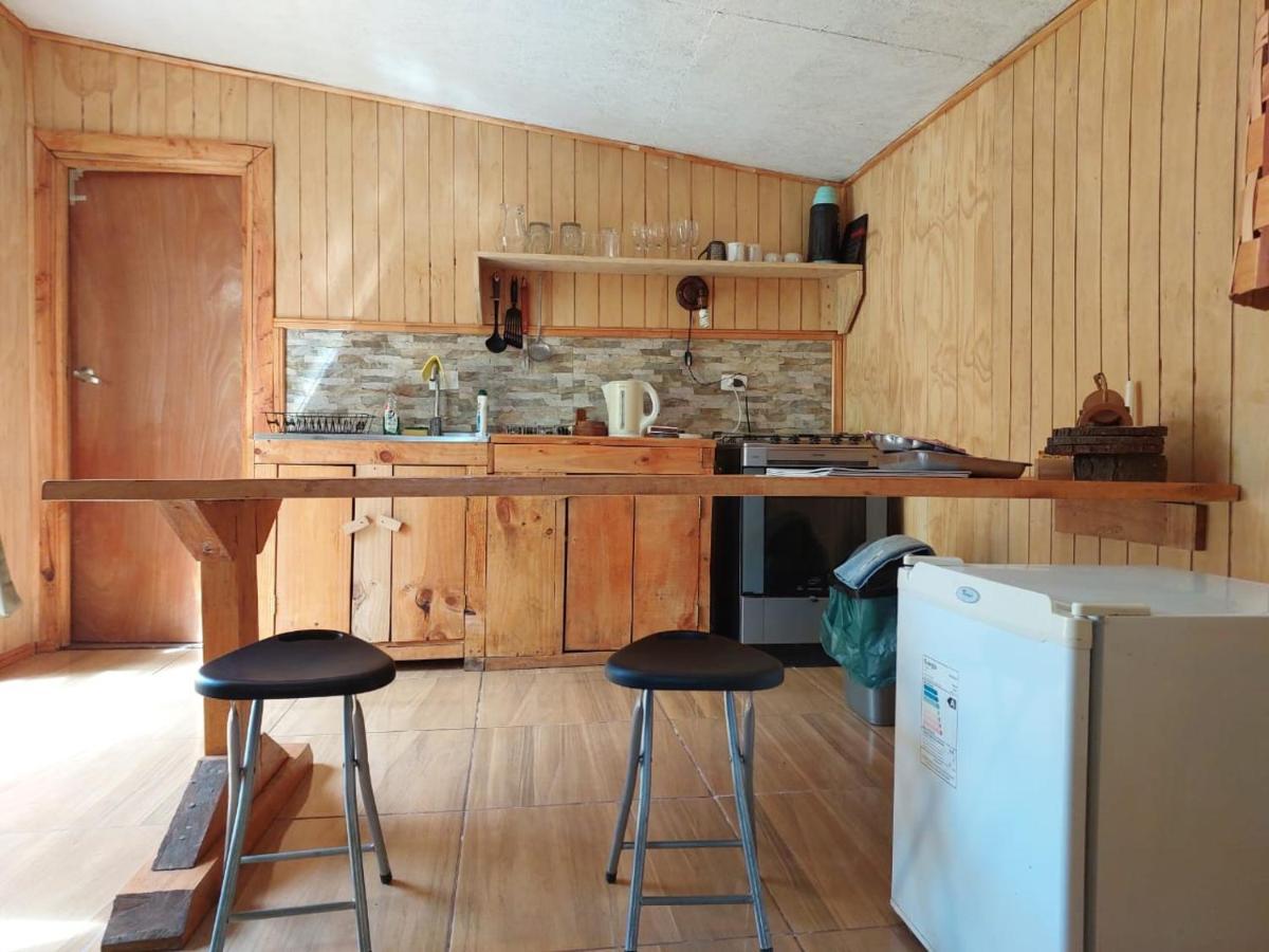 Cabana May Pao, Para 3 En Melipeuco Cerca Del Parque Nacional Conguillio エクステリア 写真